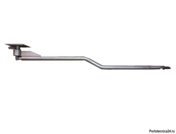 Консоль поворотная, 360° потолочная, Z-образная 1,75 м., 3 изгиба, муфта UM-9017+UM-9015, вход-М22 внеш, выход-М22 внеш вращ., фланец- 5мм, стойка- 40мм, труба- 42,4мм, шланг- Semperit, пружина- нерж.