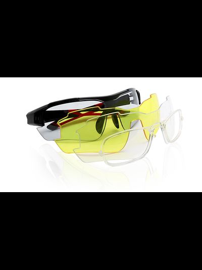 Очки ИДЕАЛ (прозрачные/желтые/дымчатые) открытые с покрытием, ОЧК101KN
