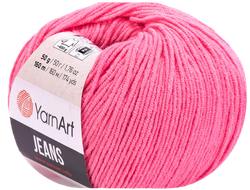 Jeans Yarn Art пряжа цвет № 78 роза