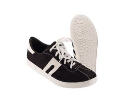 Кроссовки спилковые Люкс черные