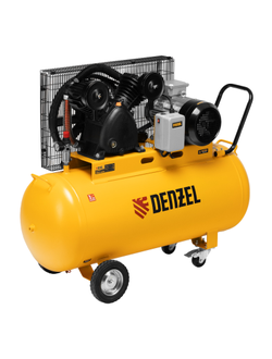 Компрессор воздушный рем. привод BCV 5500-T/200, 5,5 кВт, 200 литров, 850 л/мин Denzel