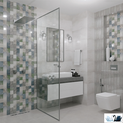 Плитка Azori Artemest 31,5 х 63 см настенная под бетон