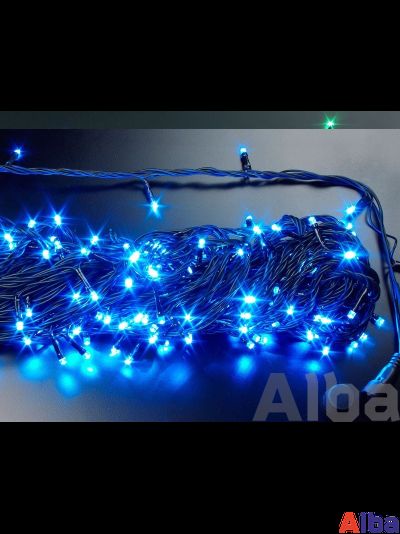 СИНЯЯ гирлянда Нить 20 м, 220В, ДИНАМИКА