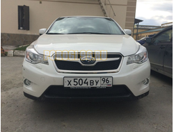 Защита радиатора Subaru XV 2012-2016 black