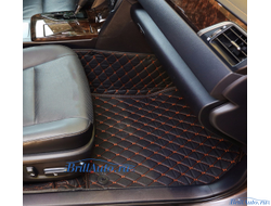 3D коврики в салон Toyota Camry из экокожи