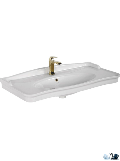 Раковина Creavit Antik AN100-00CB00E-0000 100 х 50 см подвесная, глянец белоснежного цвета