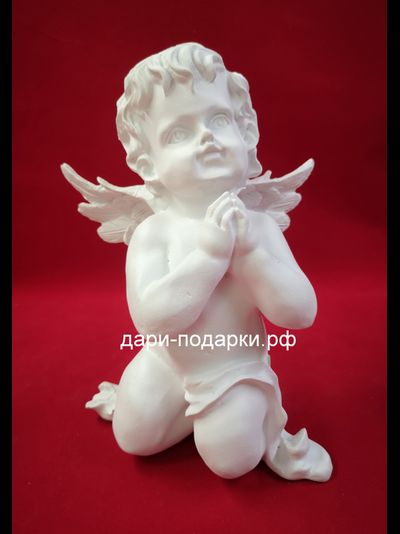 Садовая скульптура Ангел Мольба 27*20 см   0,7 кг   полистоун Россия 1090-085082
