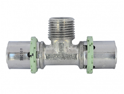 Тройник пресс 26*1/2" НР [800]