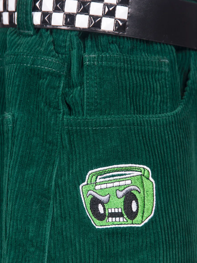 Джинсы Beekt Baggy Velvet Green