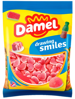 Damel Halal Жев.Мармелад Сердца с начинкой 1 кг