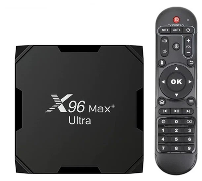 Медиаплеер X96 MAX+ ULTRA S905X4 4/32GB Android TV BOX