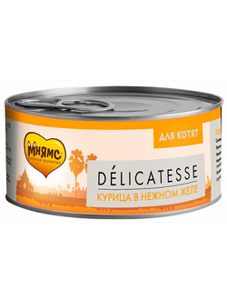 Мнямс влажный корм (консерва) для котят, курица в желе 70 г