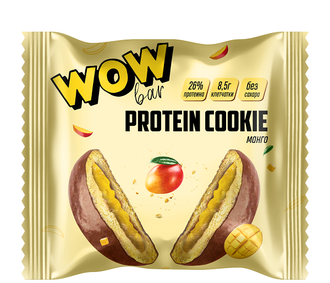 (Prime Kraft) Протеиновое печенье WOWBAR с начинкой - (40 гр) - (вишня)