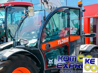 7146826 Стекло двери нижнее Bobcat TL360  TL470