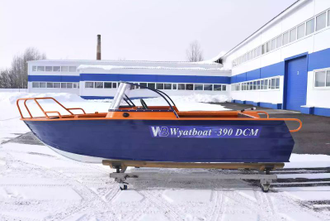 Wyatboat-390 DCM Увеличенный борт