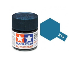 Tamiya: Краска акриловая X-13 "Metallic Blue"
