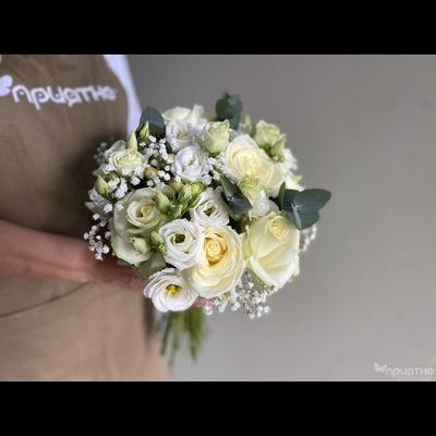 Букет невесты &amp; Бутоньерка № 1312