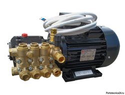 Насос плунжерный LW-K 14/200 с эл. двигателем 380В 4 кВт без электрического блока управления