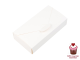 Коробка-конверт под дубайский шоколад Белая 17,5х9х3,5 см
