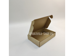 Коробка с откидной крышкой 145*100*30 мм БУРЫЙ