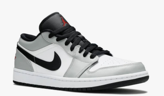 Nike Air Jordan 1 Low Light Smoke Grey (Экокожа) новые