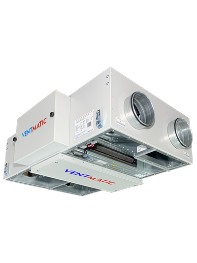 VMPVU-E-RR-500-3.0/1-1 КОМПАКТНАЯ ПРИТОЧНО-ВЫТЯЖНАЯ УСТАНОВКА С РОТОРНЫМ РЕКУПЕРАТОРОМ 500 м3/ч, 3,0 kW/230VAC