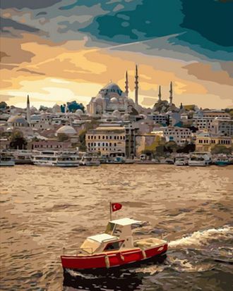 Картина по номерам 40х50 GX 43962 Стамбул