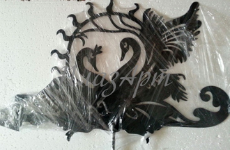 флюгер на крышу Лебеди