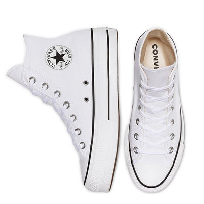 На платформе белые Converse Chuck Taylor All Star Lift 560846C фото