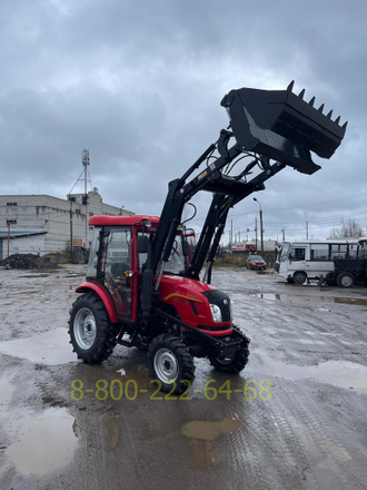 Трактор Dongfeng 404 G2 фронтальный погрузчик