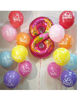 Композиция "8 МАРТА - мимоза"