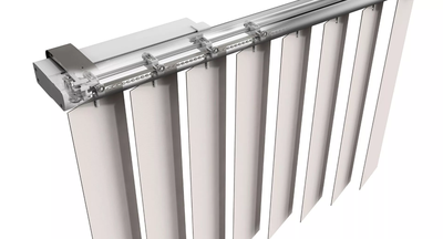 Карниз для вертикальных жалюзи с электроприводом