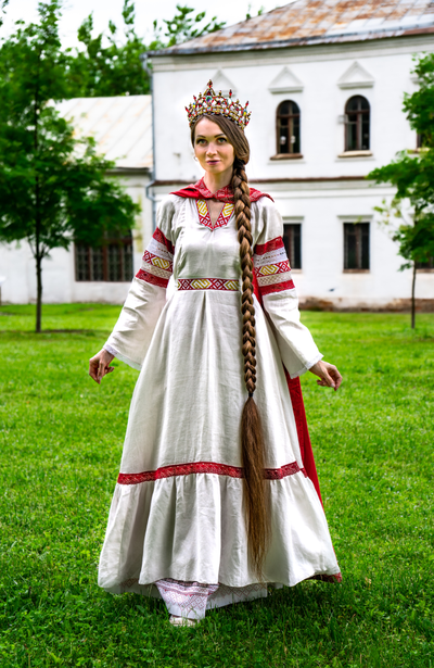 Платье льняное "На любовь к себе"