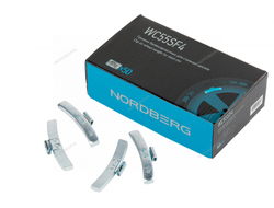 Грузики балансировочные для стальных дисков Fe 55 г, 50 шт. NORDBERG WC55SF4