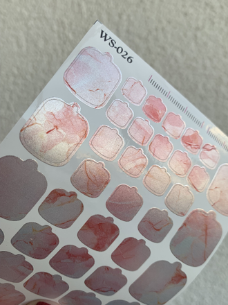 Пленки с эффектом втирки WS-026