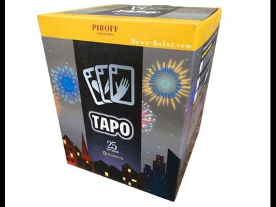 Батарея салютов ТАРО БСП0402512 PIROFF | Neva-Salut.com