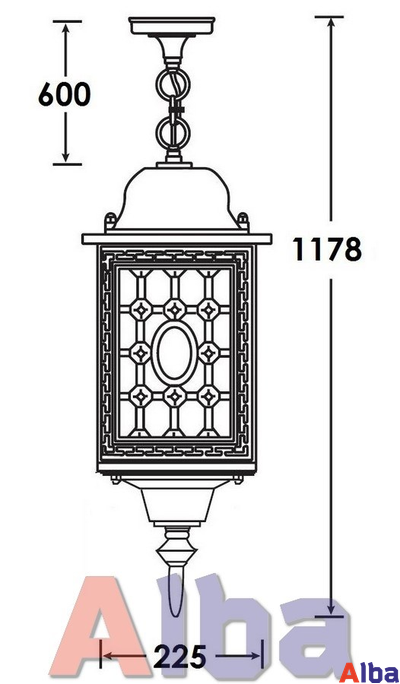London 64805-1L Парковый светильник