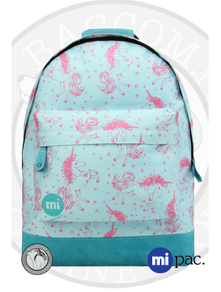 Mi Pac Unicorns Aqua Pink. Магазин рюкзаков Bagcom