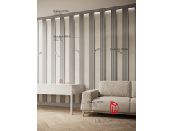 Угловой элемент DECOR-DIZAYN C4-DD634 к молдингу DD634, из дюрополимера, под покраску, 1шт