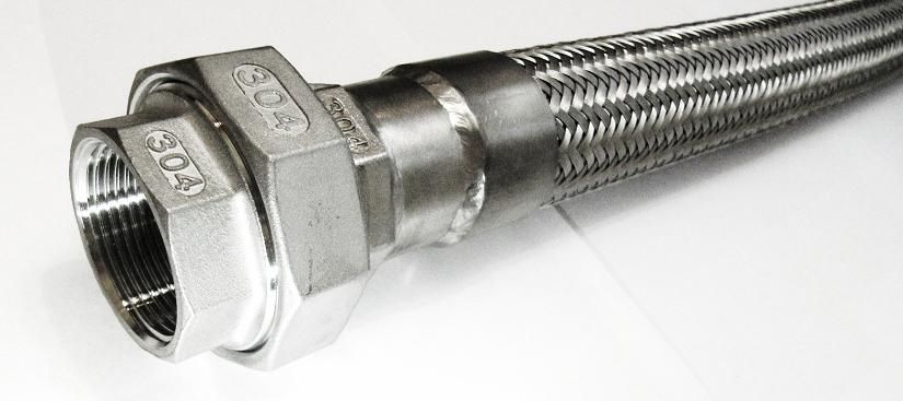 МРВД Металлорукав высокого давления с разъемными соединениями американка из нержавейки