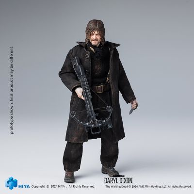Дэрил Диксон (Норман Ридус, The Walking Dead: Daryl Dixon) - Коллекционная фигурка 1/12 SCALE The Walking Dead Daryl Dixon (ESW0310) - HIYA