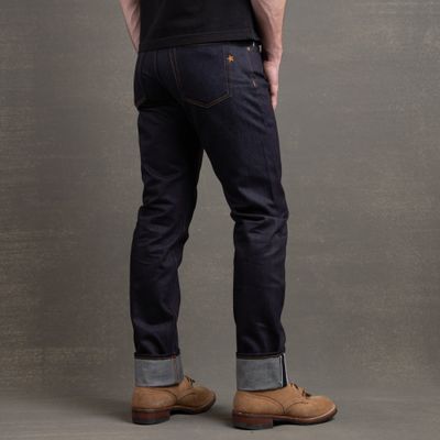 Джинсы =Brave Star= Strongman 16.5oz 'Blue Blood' Selvage Denim