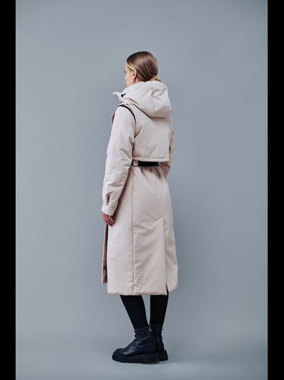 Парка Zhilet Бежевая