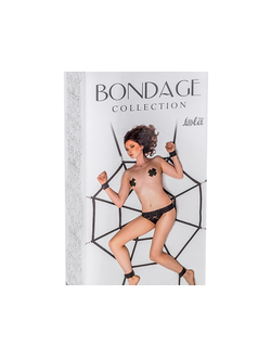 1064-02 НАБОР ДЛЯ БОНДАЖА "ПАУТИНА" WEB RESTRAINT SYSTEM PLUS SIZE LOLA