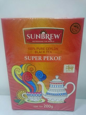 Чай SUNBREW SUPER PEKOE 200 гр.
