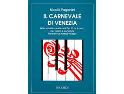 Paganini Il carnevale di Venezia op.10 : 7 variazioni