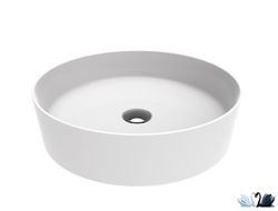 Раковина Creavit Loop LP145 диаметром 45 см, глянец белого цвета купить в магазине Marysя Краснодар