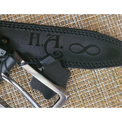 Гравировка на ремне