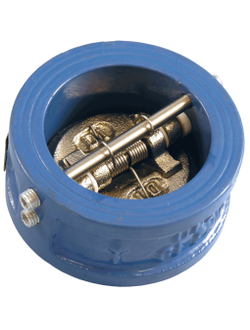 Обратный клапан межфланцевый двухстворчатый Tecofi CB 3448 (3440) Ду 40 50 65 80 100 125 150