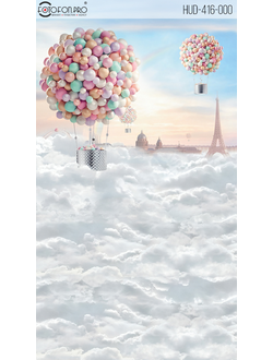 Фотофон виниловый «Bubble Sky»